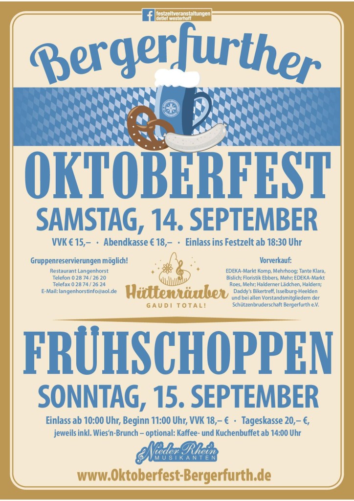 Oktoberfest Bergerfurth 2024